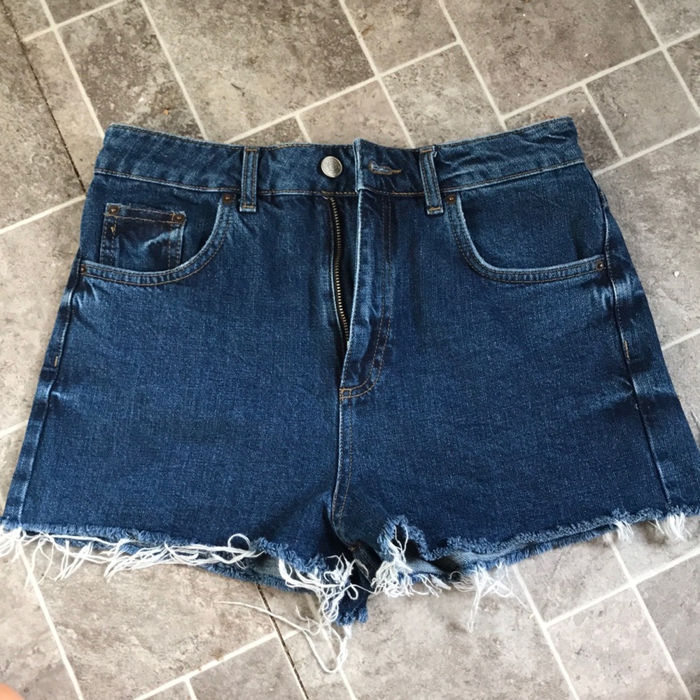 Top shop Moto Mom shorts size-6
